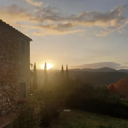 Rustic Tuscan Immersed In Nature And Tranquility